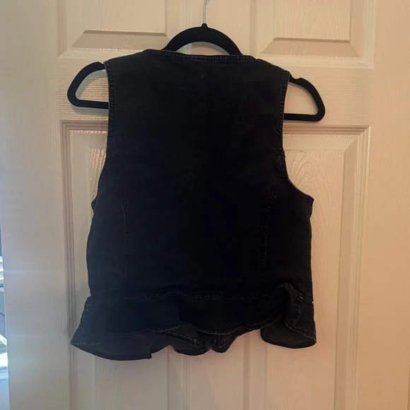 Wild Fable Gray Denim Vest - Picture 3 of 3